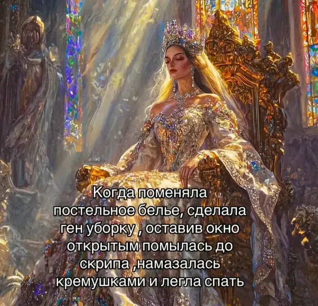 Богиня чистоты, уюта и скрипа после душа