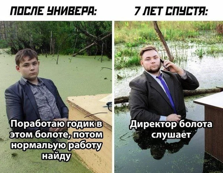 Начинал временно, остался навсегда — классика трудовой трясины.