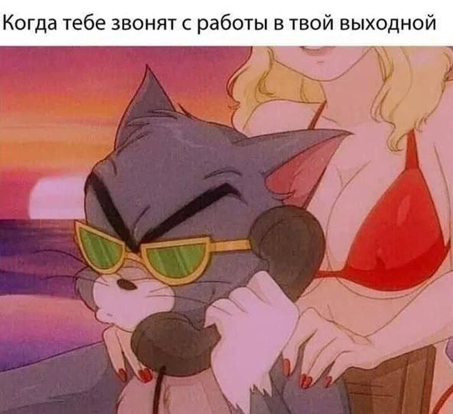 Пальма, закат, женщина… и звонок с работы. Всё, отпуск отменяется.