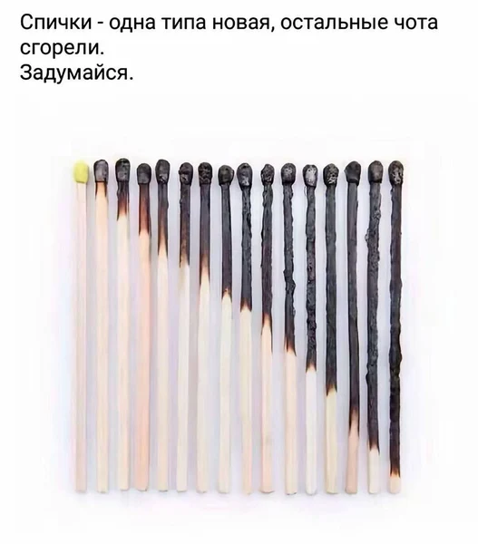 Все горят. И ты сгоришь. Ну или нет
