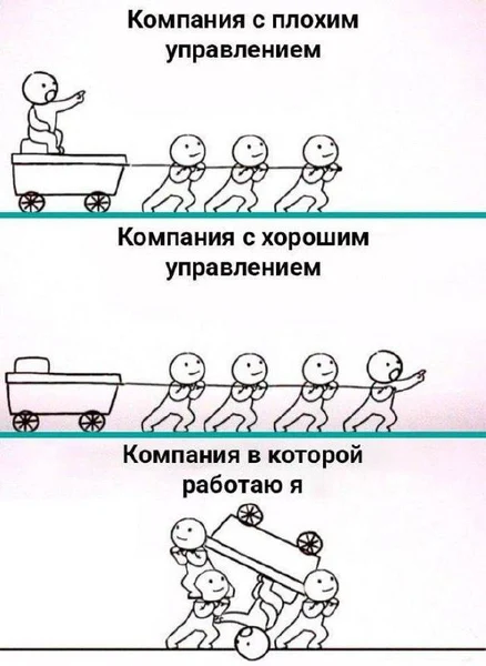 Плохое руководство, хорошее руководство и полный цирк — угадай, где ты?