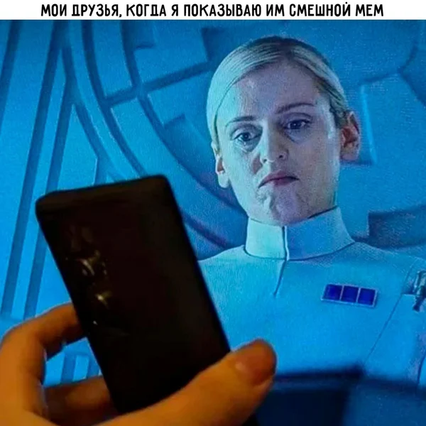 Мем — 10 из 10, друзья — минус эмоции.