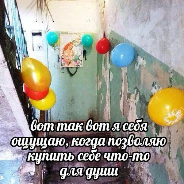 Маленькая радость в разрухе — и это тоже про нас.