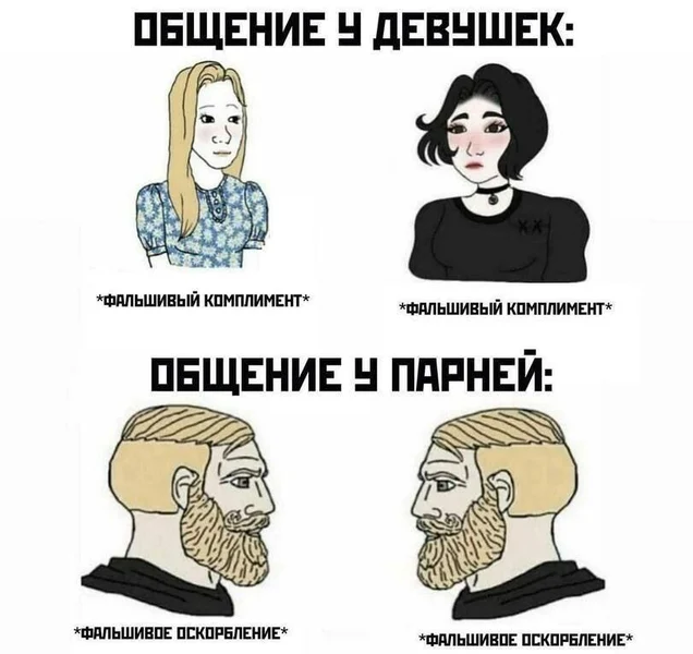 Два стиля общения, одна и та же дружба 😅