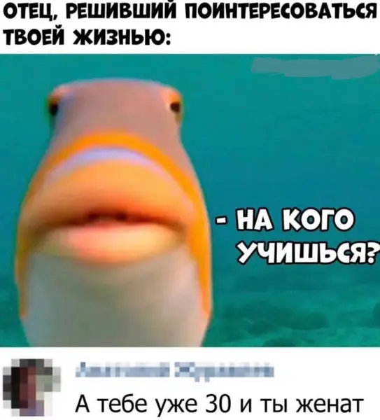 Тот неловкий момент, когда папа вспомнил, что у него есть сын