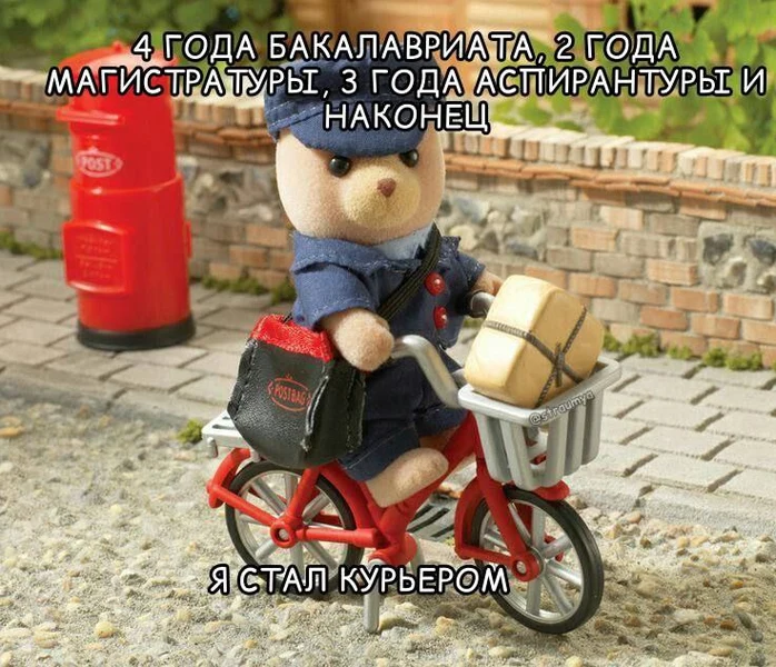 Главное — не где ты работаешь, а как уверенно ты везёшь свой диплом в сумке