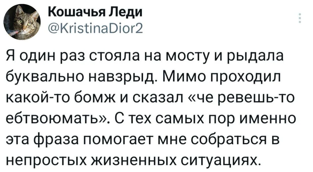Терапия бывает разной. Иногда — за 0 рублей, но с формулировкой покрепче.